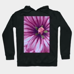 Ultraviolet Flower Purple Nature Hoodie